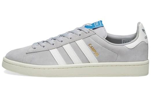 Кроссовки Adidas Originals Campus Skateboarding Unisex B37846, светло-серый/белый