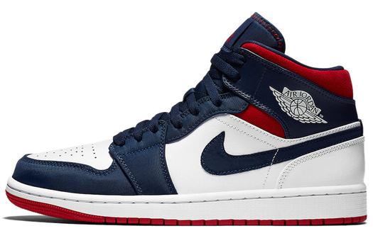 Кроссовки Jordan 1 Mid SE "Olympic"
