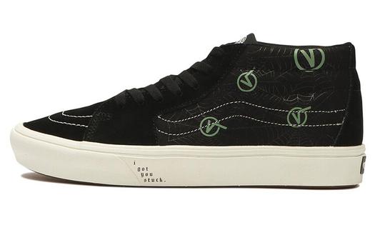 Кроссовки Vans Sk8-Mid ComfyCush 'Black Green'