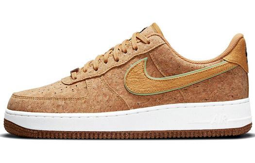 Кроссовки Nike Air Force 1 Low Premium, коричневый/белый