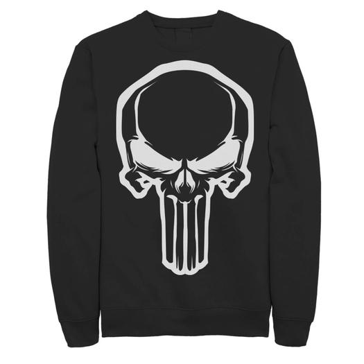 Мужской свитшот с логотипом Punisher Marvel