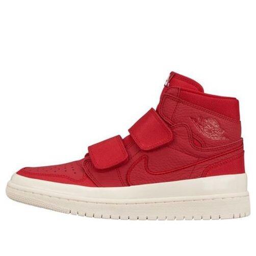 Кроссовки Air Jordan 1 Retro Hi Double Strap 'Gym Red', белый