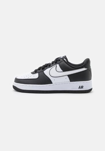 Низкие кроссовки AIR FORCE 1 07 Nike, черный/белый