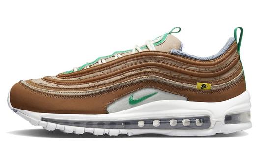 Кроссовки Nike Air Max 97, коричневый/белый