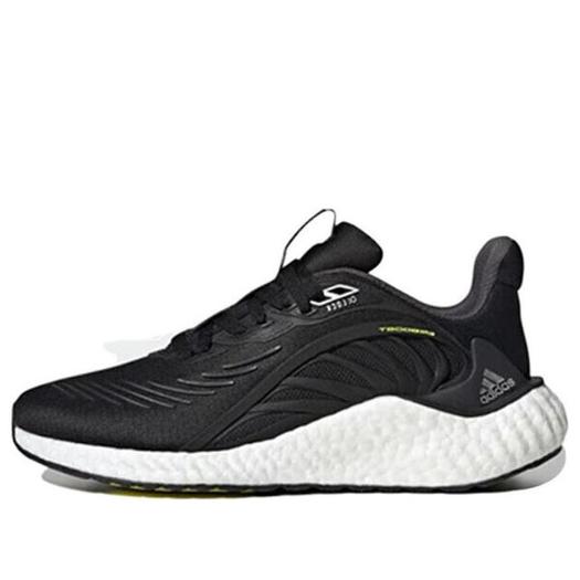 Кроссовки Adidas Alphaboost Running Shoes 'Black White Gum', черный