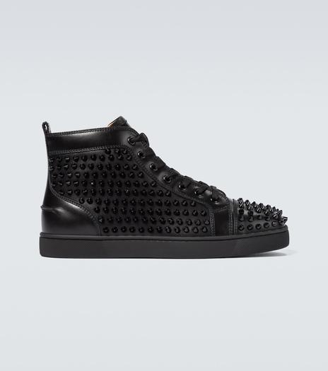 Кроссовки Louis Spikes Christian Louboutin, черный