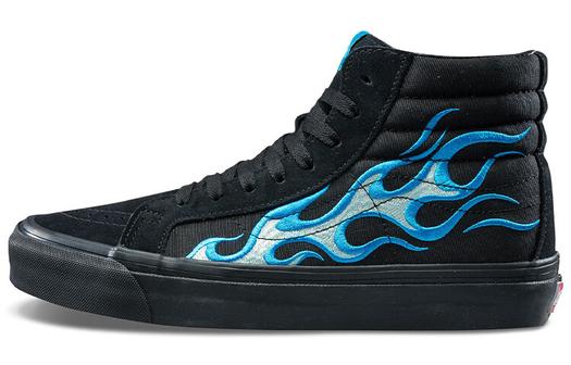 Кроссовки WTAPS X Vans SK8 Hi LX Blue Flame