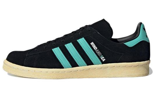 Кроссовки Wind And Sea x Atmos x Adidas Originals Campus 80s, черный/синий