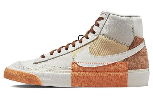 Кроссовки Nike Blazer Mid 77 Pro Club, бежевый/белый