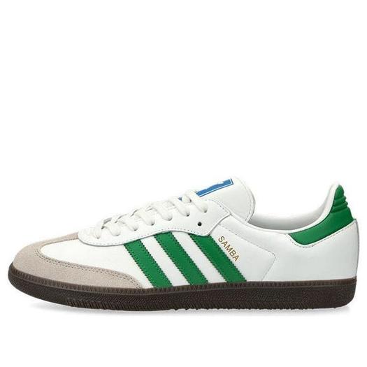Кроссовки adidas Samba OG 'White Green', белый