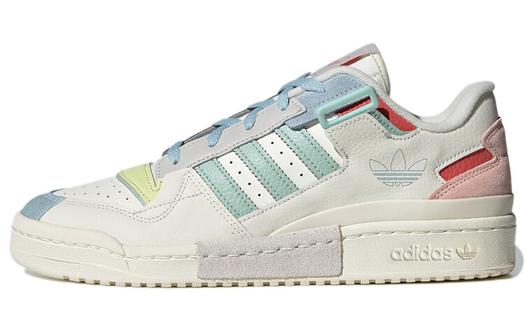 Кроссовки Adidas Originals Originals Unisex Forum Exhibit Low Sneakers White/Pink/Blue