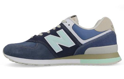 Кроссовки New Balance 574, темно-синий/синий/белый