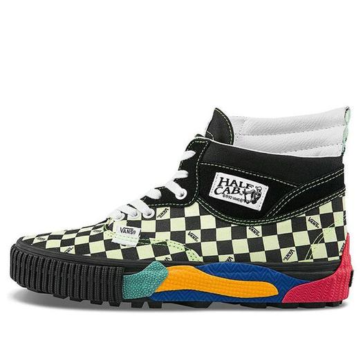 Кроссовки Vans Vault Cap Mash Hi LX Black/White, белый