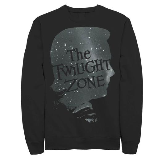 Мужской свитшот с профилем лица The Twilight Zone Galactic Icon Licensed Character