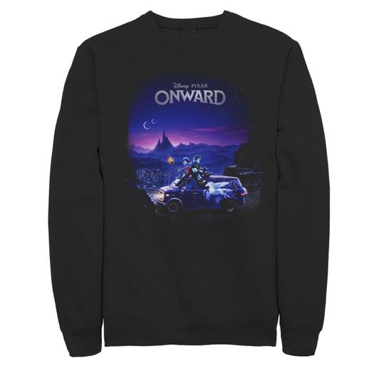 Мужской свитшот с выцветшим плакатом Disney/Pixar Onward Licensed Character