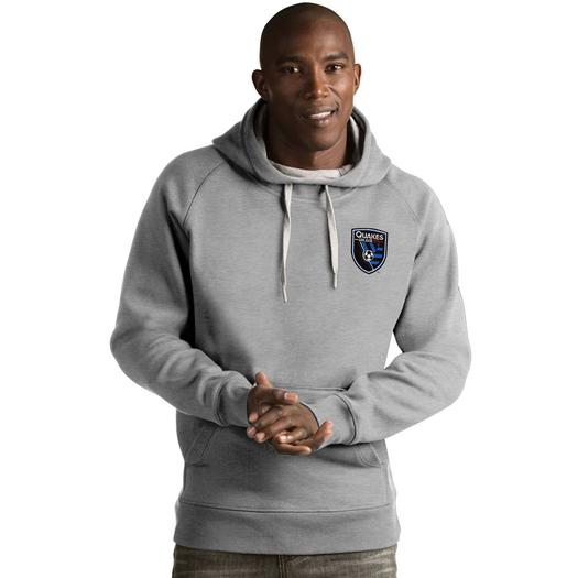 Мужской пуловер с капюшоном San Jose Earthquakes Victory Antigua