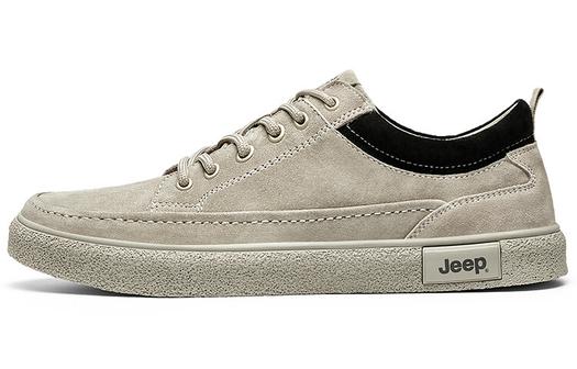 Кроссовки Jeep Skateboard Shoes Men Low-Top Sand