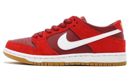 Кроссовки Nike Sb Zoom Dunk Low, красный/белый