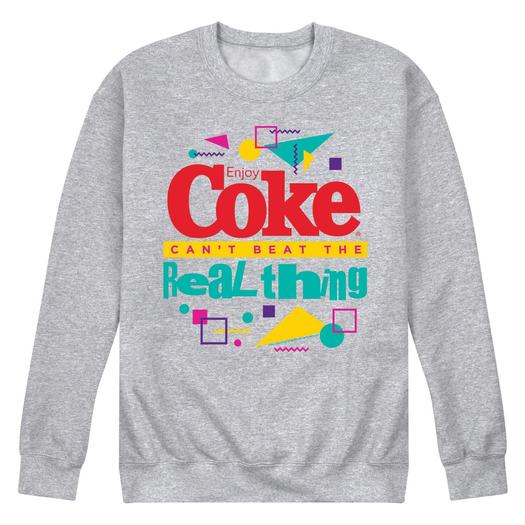 Мужской свитшот с рисунком лицензированного персонажа CocaCola Can’t Beat the Real Thing Licensed Character
