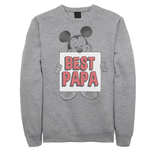 Мужской свитшот Disney Mickey Mouse Best Papa Licensed Character