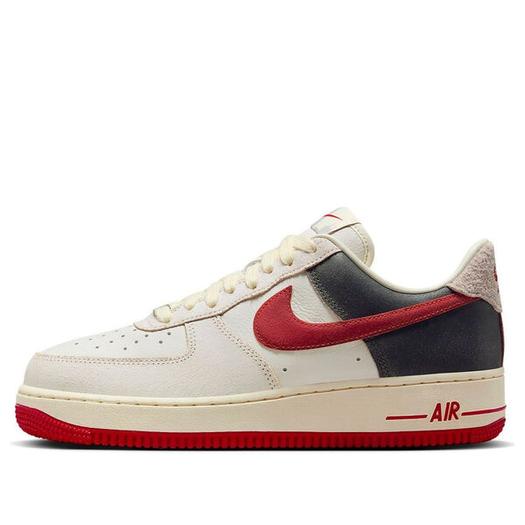 Кроссовки Nike Air Force 1 Low '07 Premium 'White Gym Red', белый