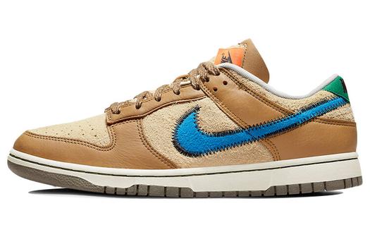 Кроссовки Nike Dunk Low, бежевый/коричневый