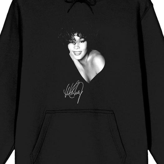 Мужская толстовка с рисунком Whitney Houston "The Voice" Licensed Character