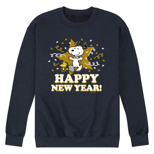 Мужской свитшот Happy New Year с арахисом Licensed Character