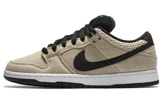 Кроссовки Nike SB Dunk Low 420, бежевый/черный