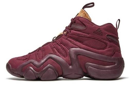 Кроссовки Adidas Crazy 8 Vintage Basketball Unisex, бордовый