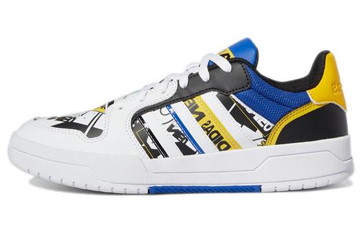 Кроссовки Adidas Neo Neo Entrap 'White Yellow Blue'