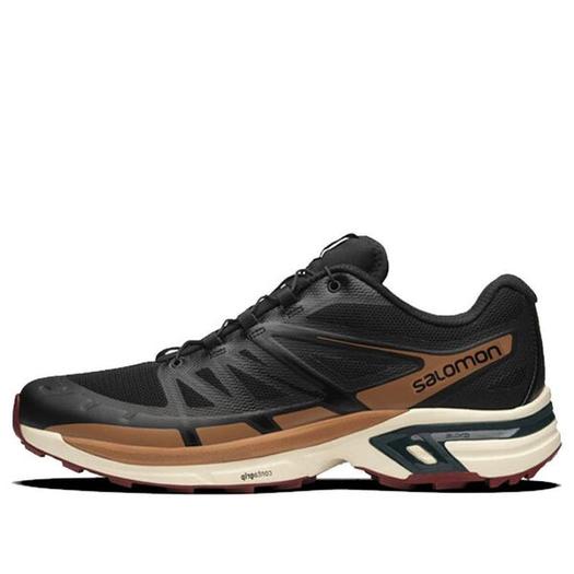 Кроссовки Salomon XT-Wings 2 Trail Professional 'Black Brown', черные