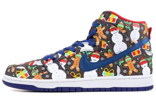 Кроссовки Nike SB Dunk High Concepts Ugly Christmas Sweater 2017