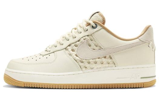 Кроссовки Nike Air Force 1 Low '07 Premium, светло-бежевый/коричневый