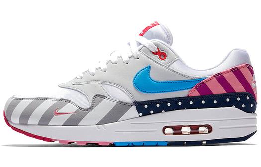 Кроссовки Nike Air Max 1 Unisex, светло-серый/мультиколор