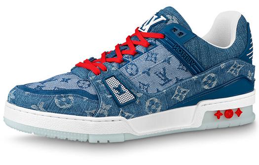 Мужские кроссовки Louis Vuitton, синий