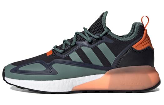 Кроссовки Adidas Originals Zx 2K Boost Black Tech Emerald