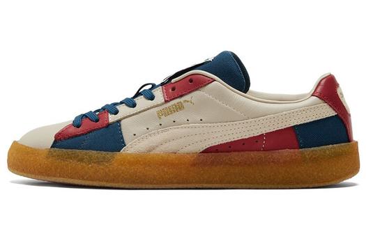 Кроссовки PUMA Suede Crepe Patch Peyote Blue Red