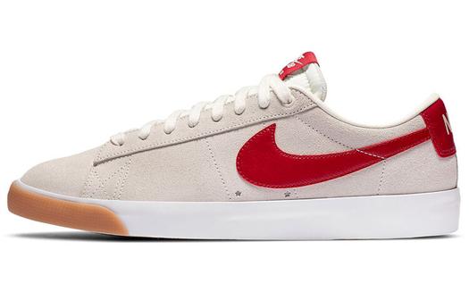 Кроссовки Nike Sb Blazer Low Gt, светло-бежевый/красный