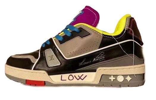 Мужские кроссовки Louis Vuitton, черный/серый