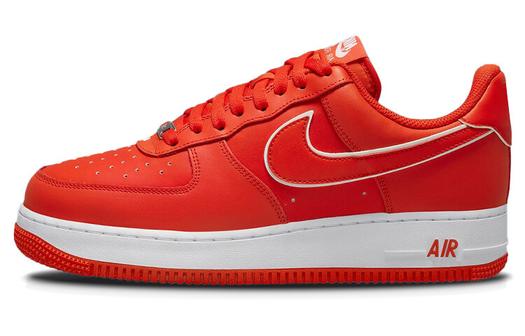 Кроссовки Nike Air Force 1 Low 07, красный/белый