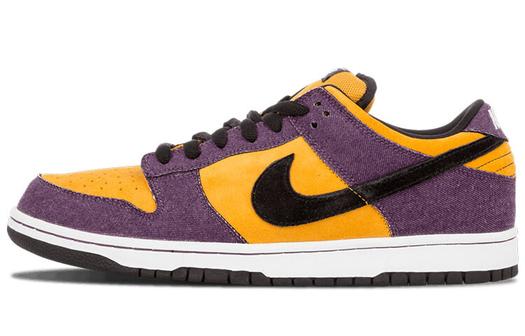 Кроссовки Nike SB Dunk Low, фиолетовый/оранжевый