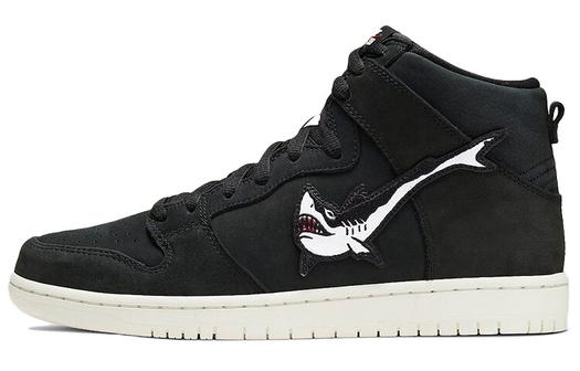 Кроссовки Nike Dunk SB High, черный/белый