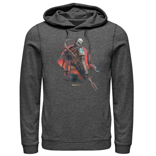 Мужской пуловер с капюшоном The Mandalorian Dusty Sunset Licensed Character