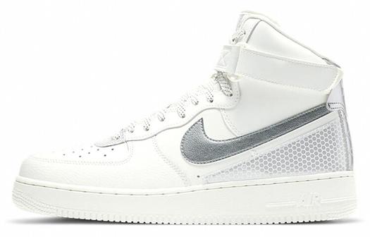Кроссовки Nike X 3M Air Force 1 High 'Summit White'