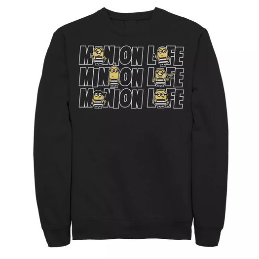 Мужской свитшот Minion Life Licensed Character