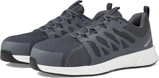 Кроссовки Fusion Flexweave Work EH Comp Toe Reebok, цвет Charcoal