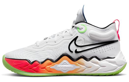 Кроссовки Nike Air Zoom GT Run, белый/красно-оранжевый