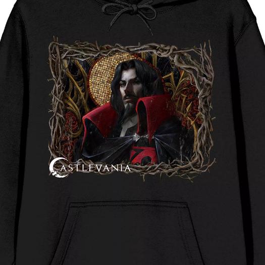 Мужская толстовка с логотипом Castlevania Licensed Character