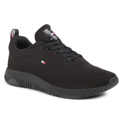 Кроссовки Tommy Hilfiger CorporateKnit Rib, черный